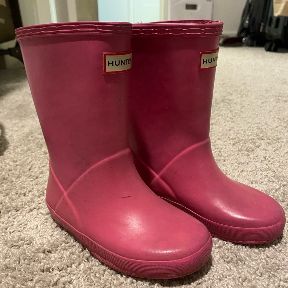 Girls hunter boots